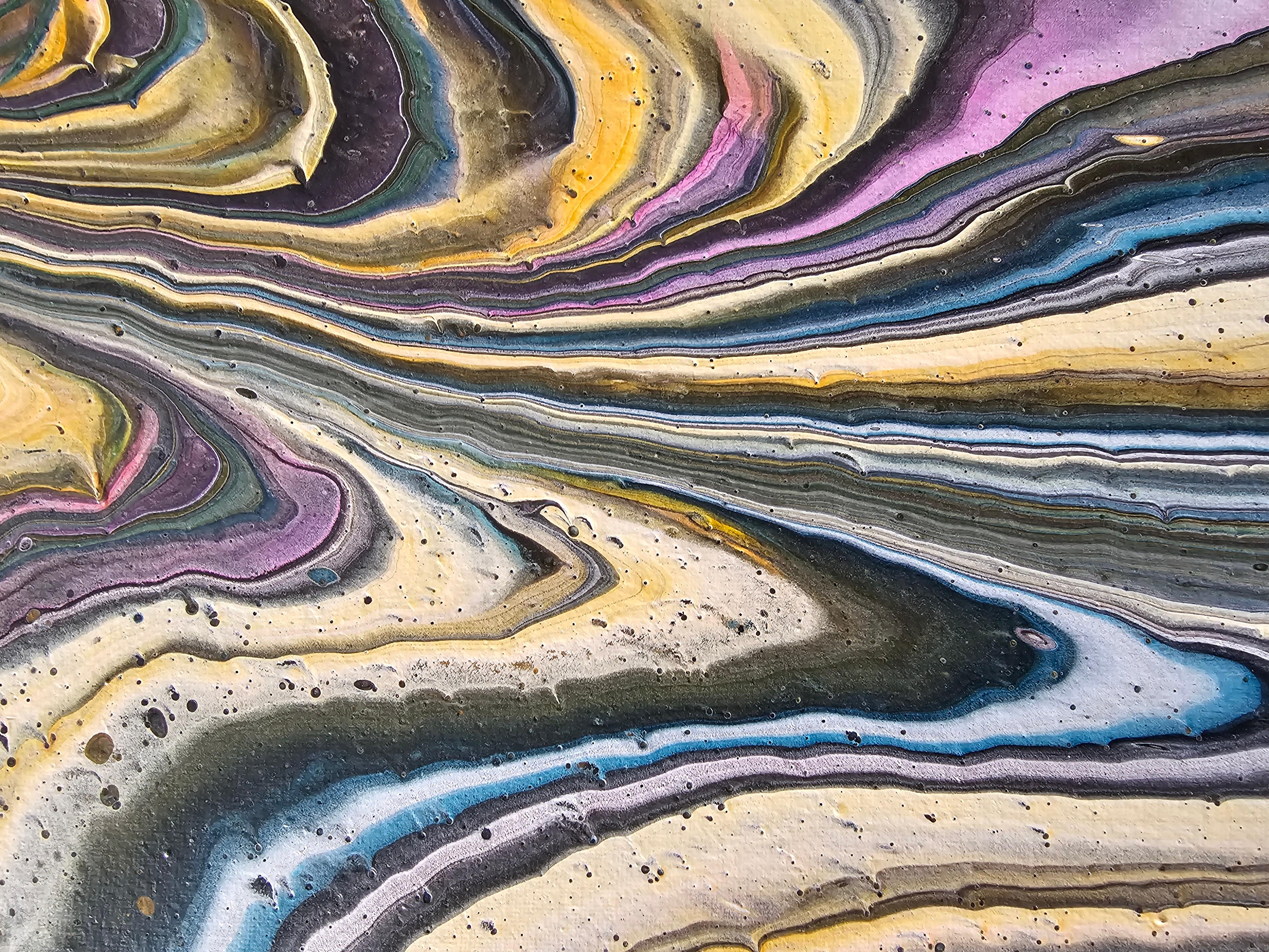 Primavera femminile. Pittura astratta in vendita 2