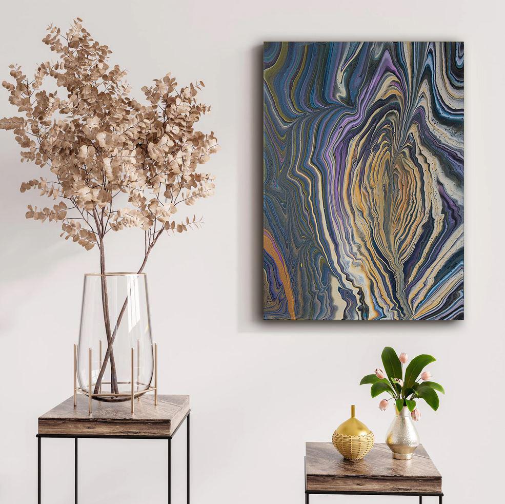 Primavera femminile. Pittura astratta in vendita 4