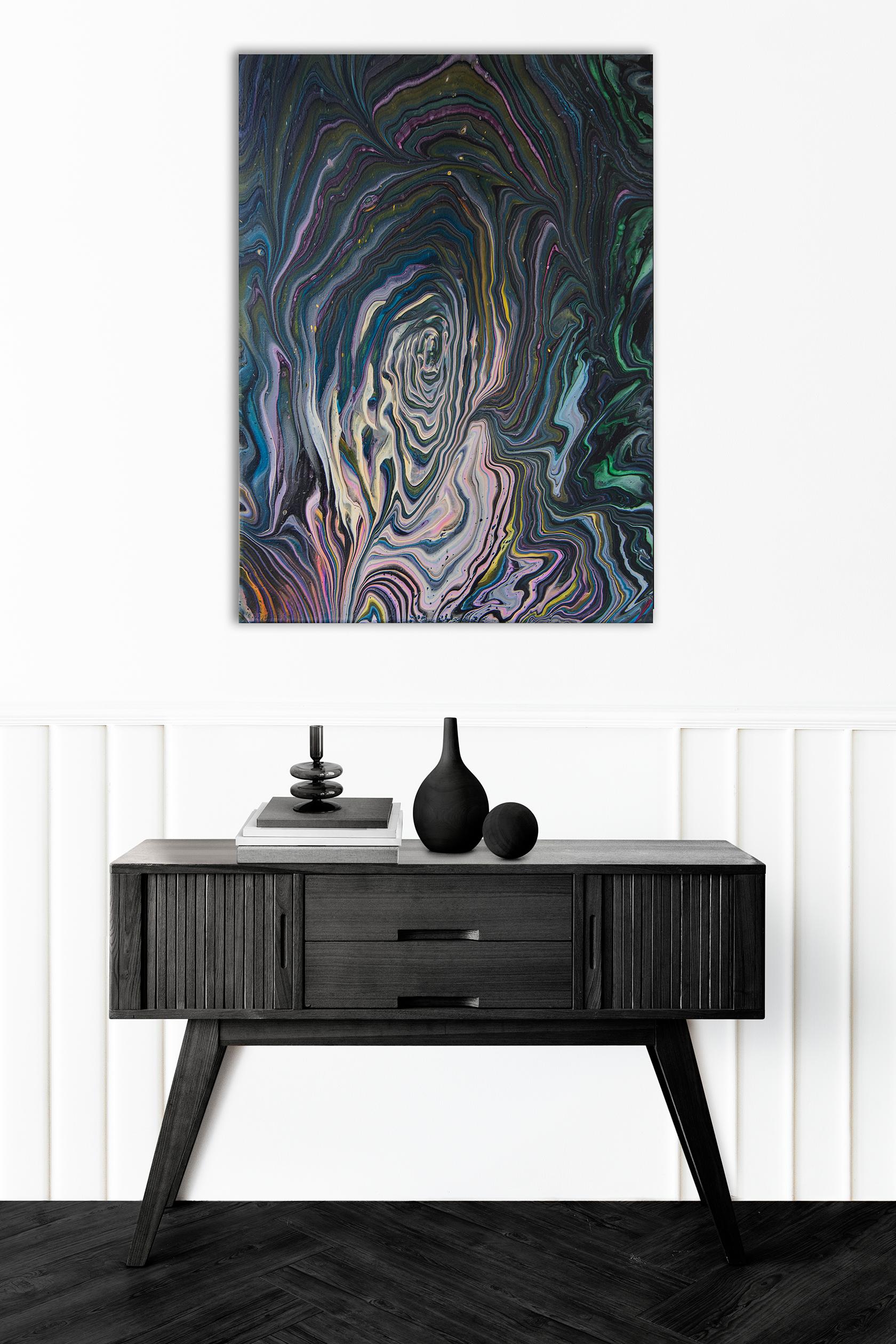 Forest fairy tale. Abstract painting For Sale 8