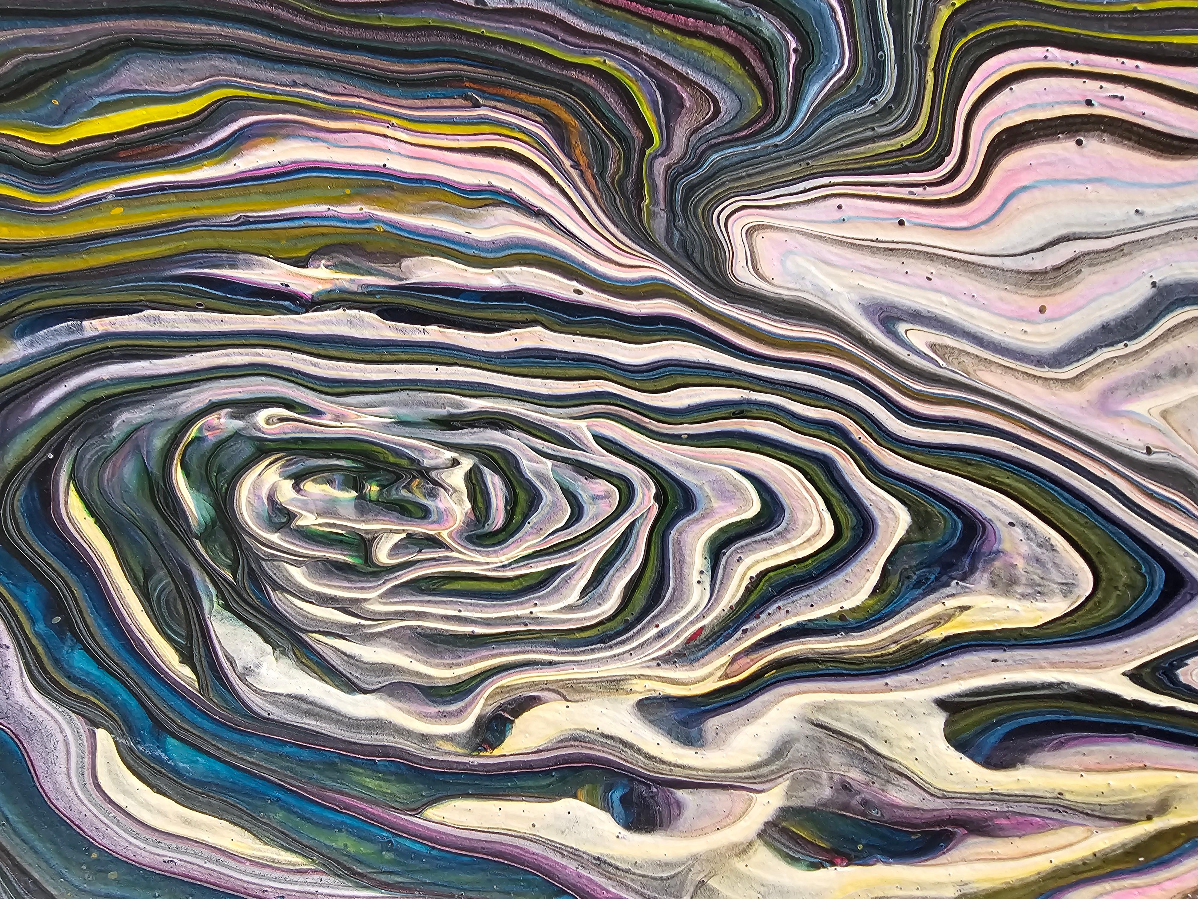 Forest fairy tale. Abstract painting For Sale 1