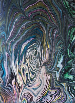 Forest fairy tale. Abstract painting