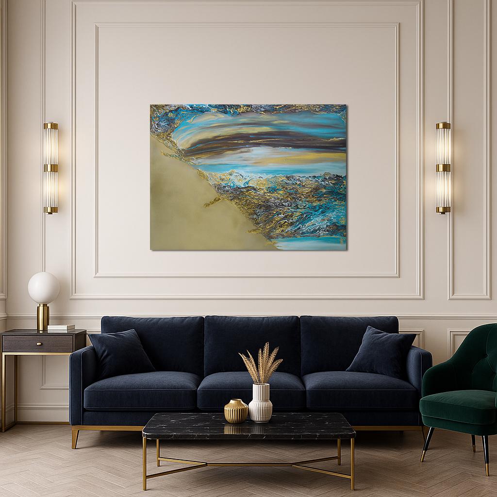 Sabbia dorata - Interior Painting Grigio di Svetlana Saratova