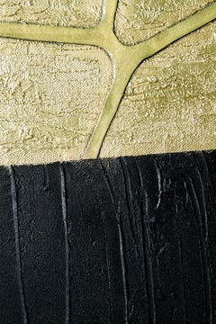 Telaraña dorada. Abstracción