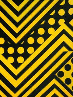 Graphic arts. Black-yellow