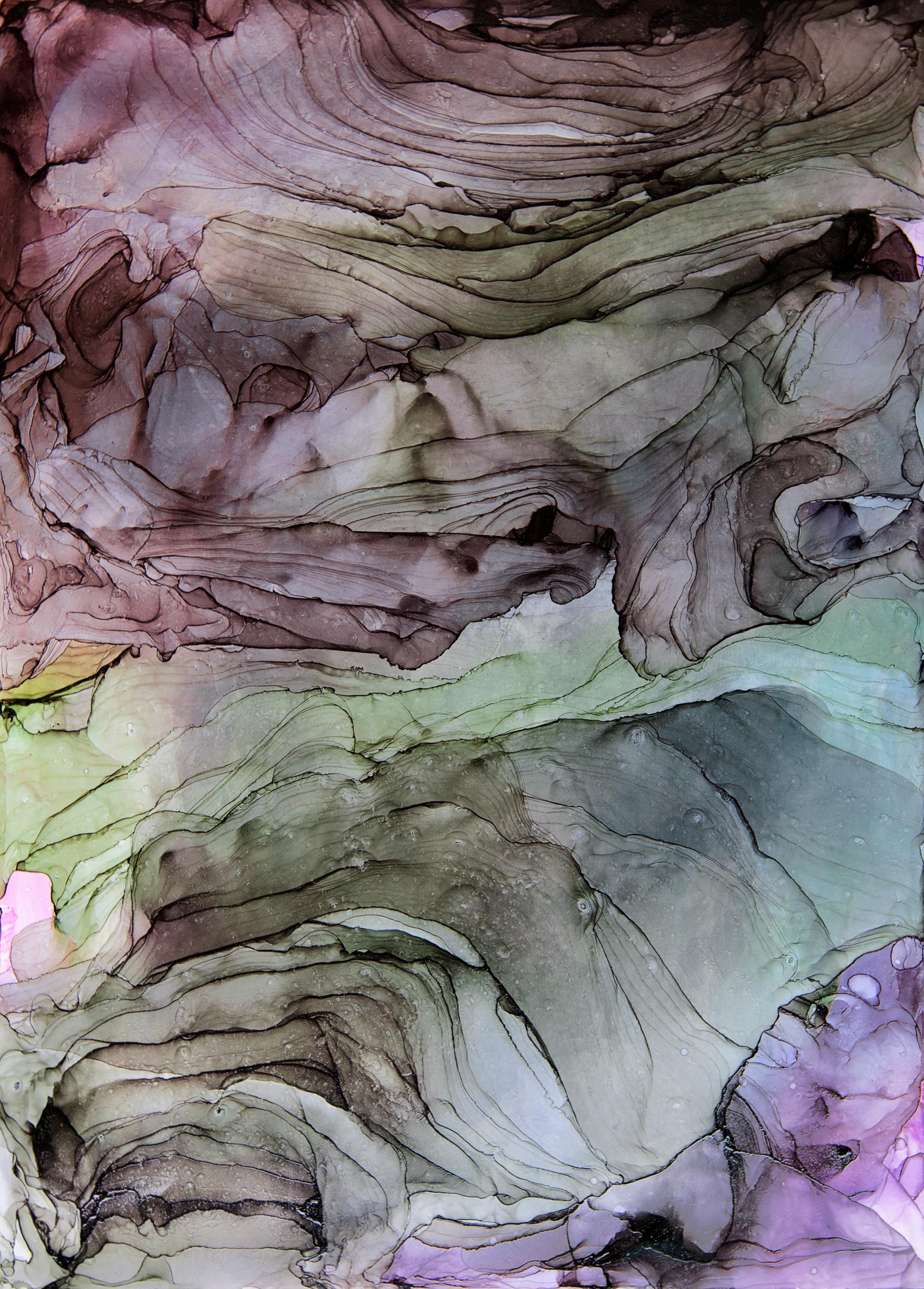 Lilac green fantasy.