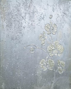 Orchidea en plata. 1