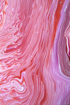 Fantaisie rose. Abstraction.