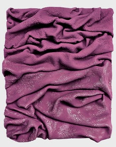 Rasplerry folds. 3D abstraction