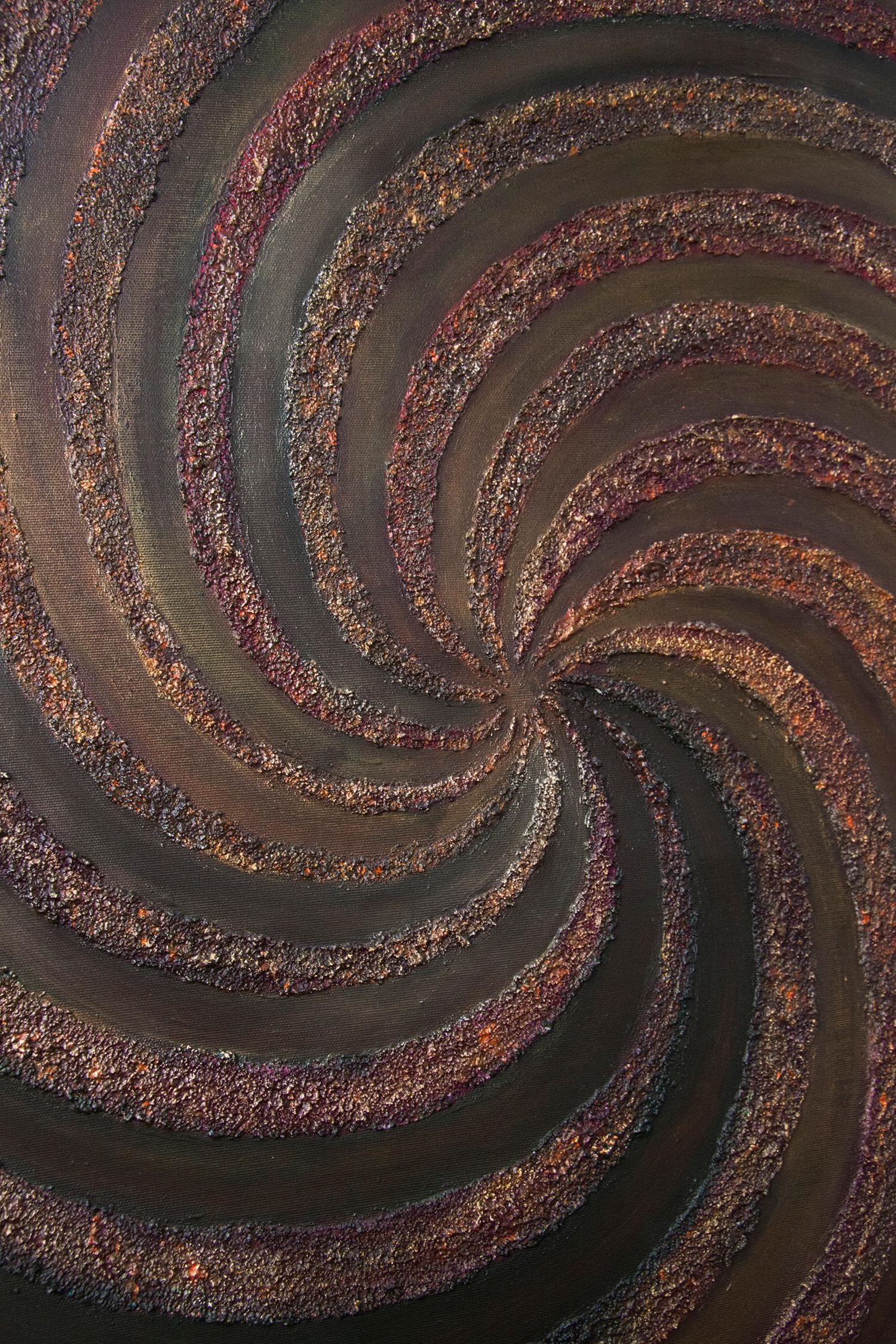 Svetlana Saratova Interior Painting - Spiral of life