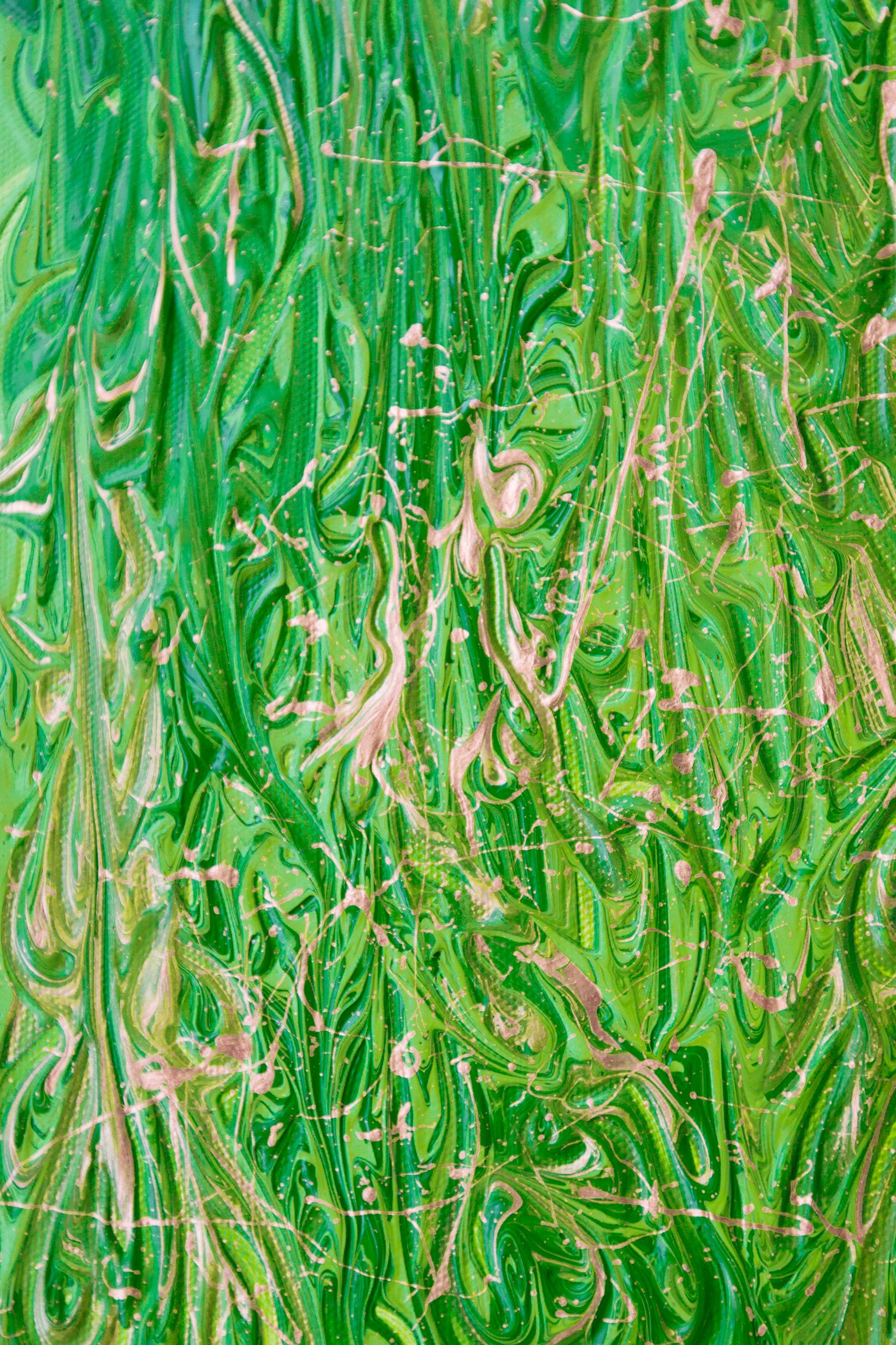 Primavera, abstracto. - Painting de Svetlana Saratova