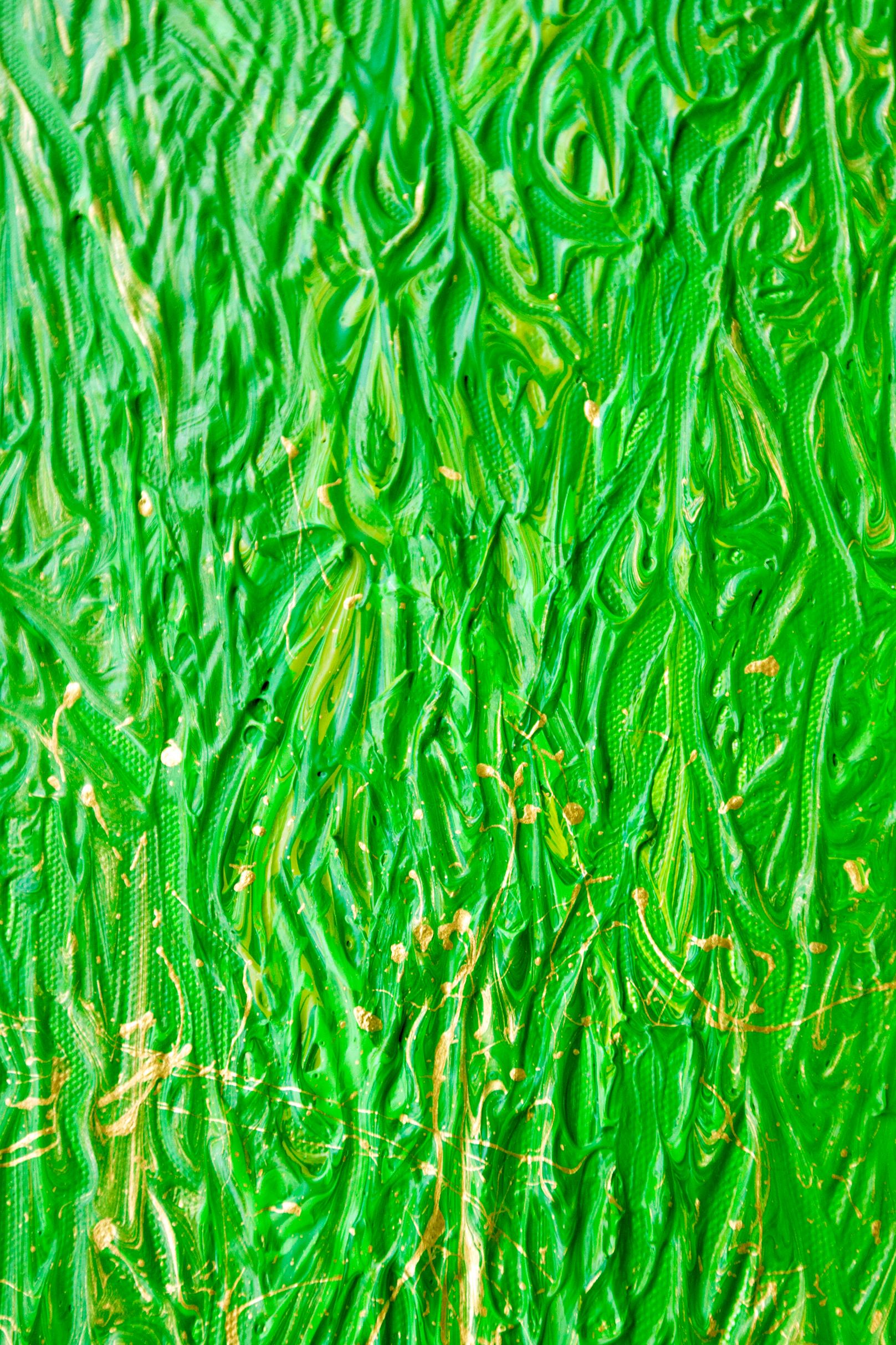 Primavera, abstracto. - Painting Impresionista abstracto de Svetlana Saratova