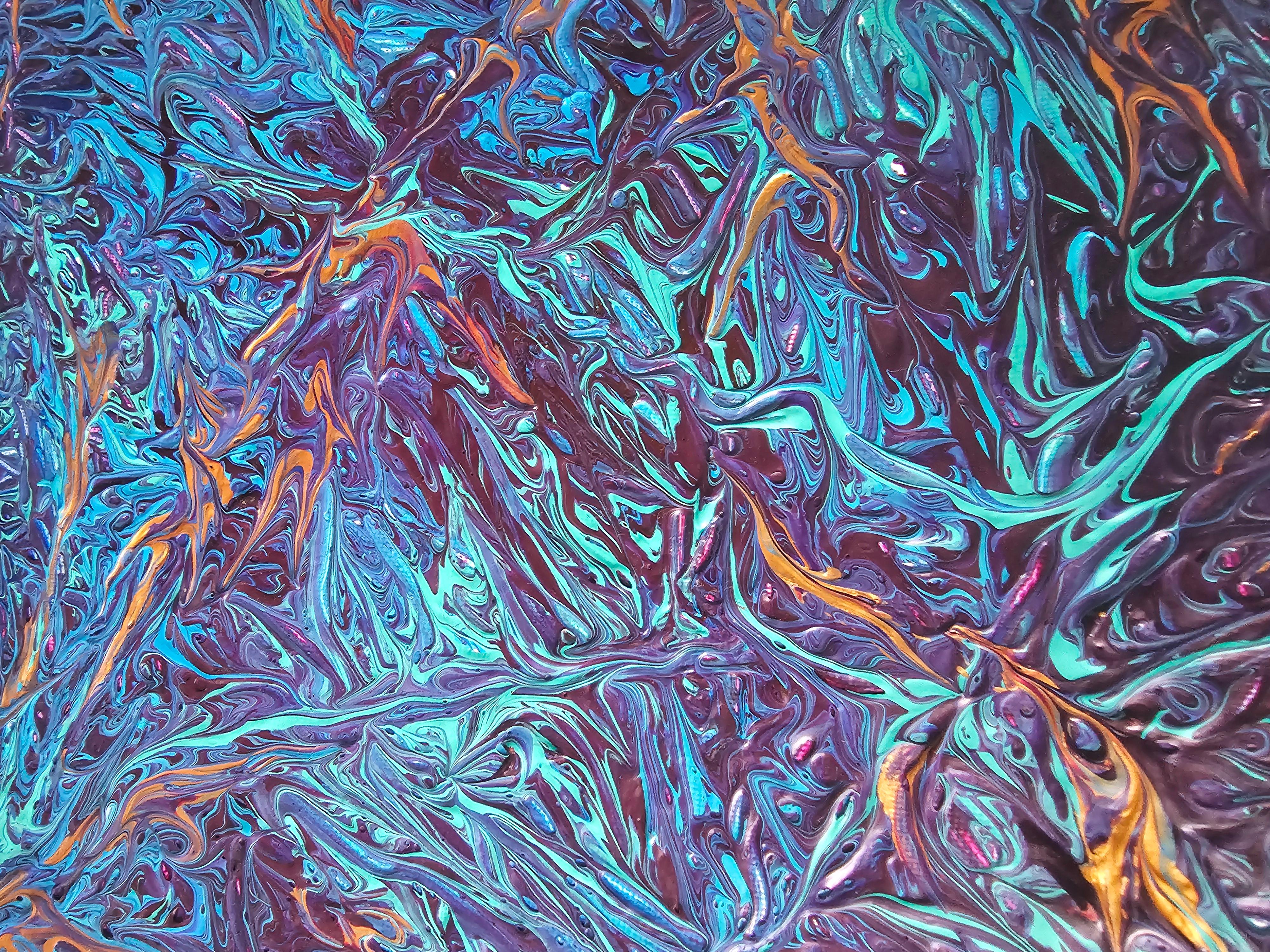 Cielo stellato. Pittura astratta in vendita 4