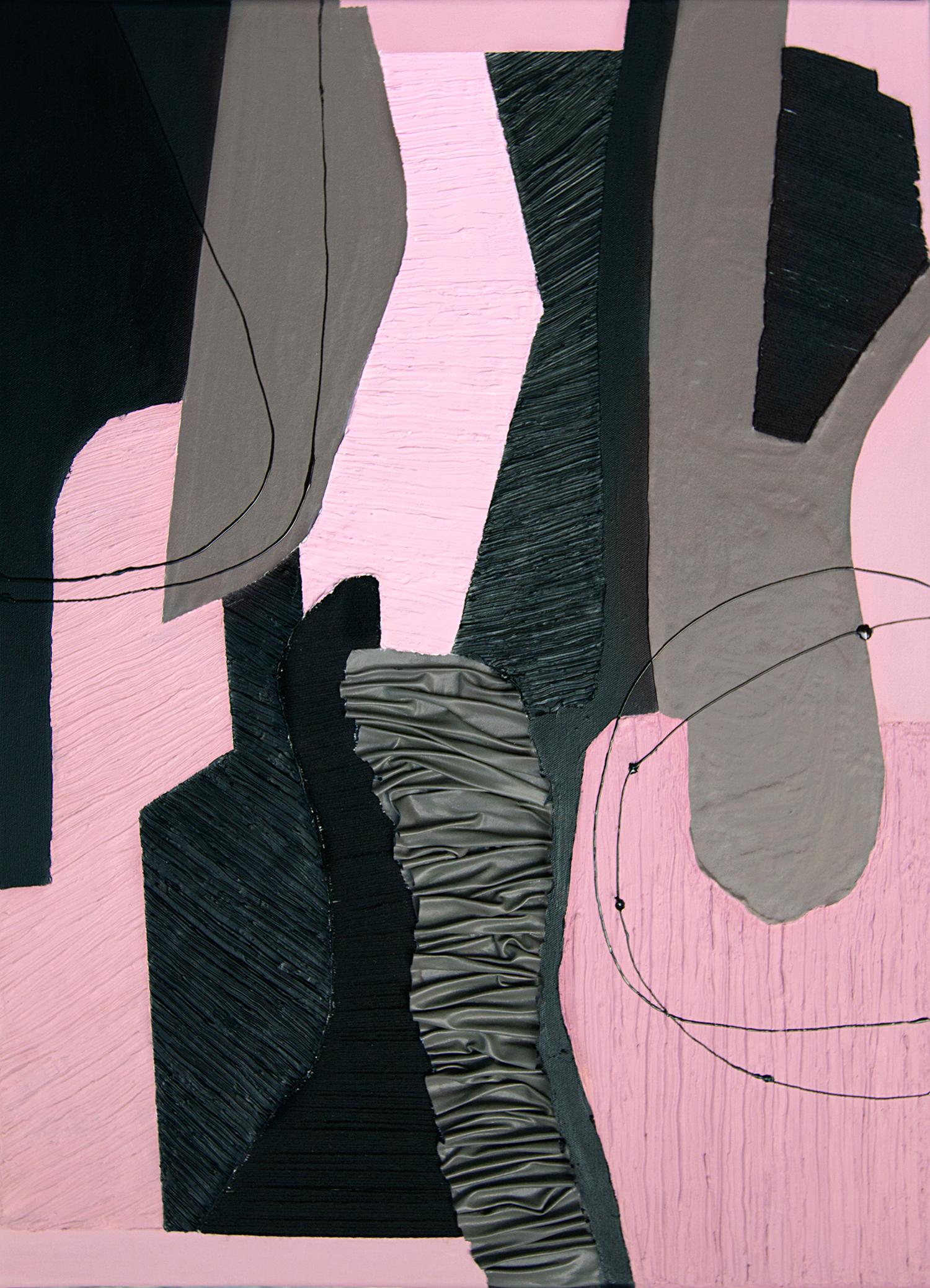 Abstract Painting Svetlana Saratova - L'ensemble assemblé. N° 6