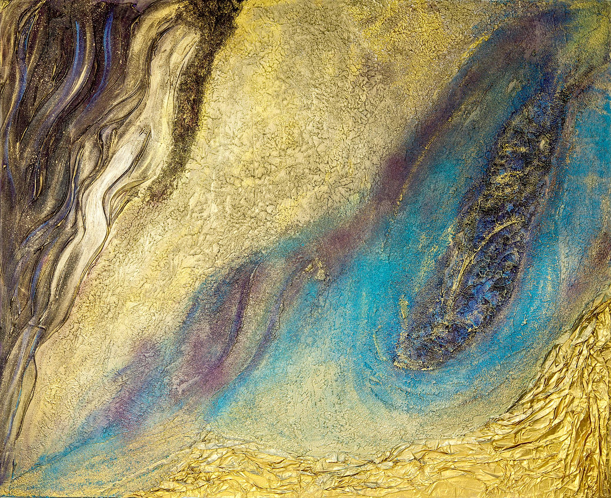 Svetlana Saratova Interior Painting - Universe 1