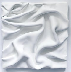 White Folds 9. Abstracción en 3D
