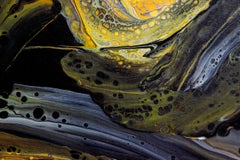 Yellow and black 1 abstraction.