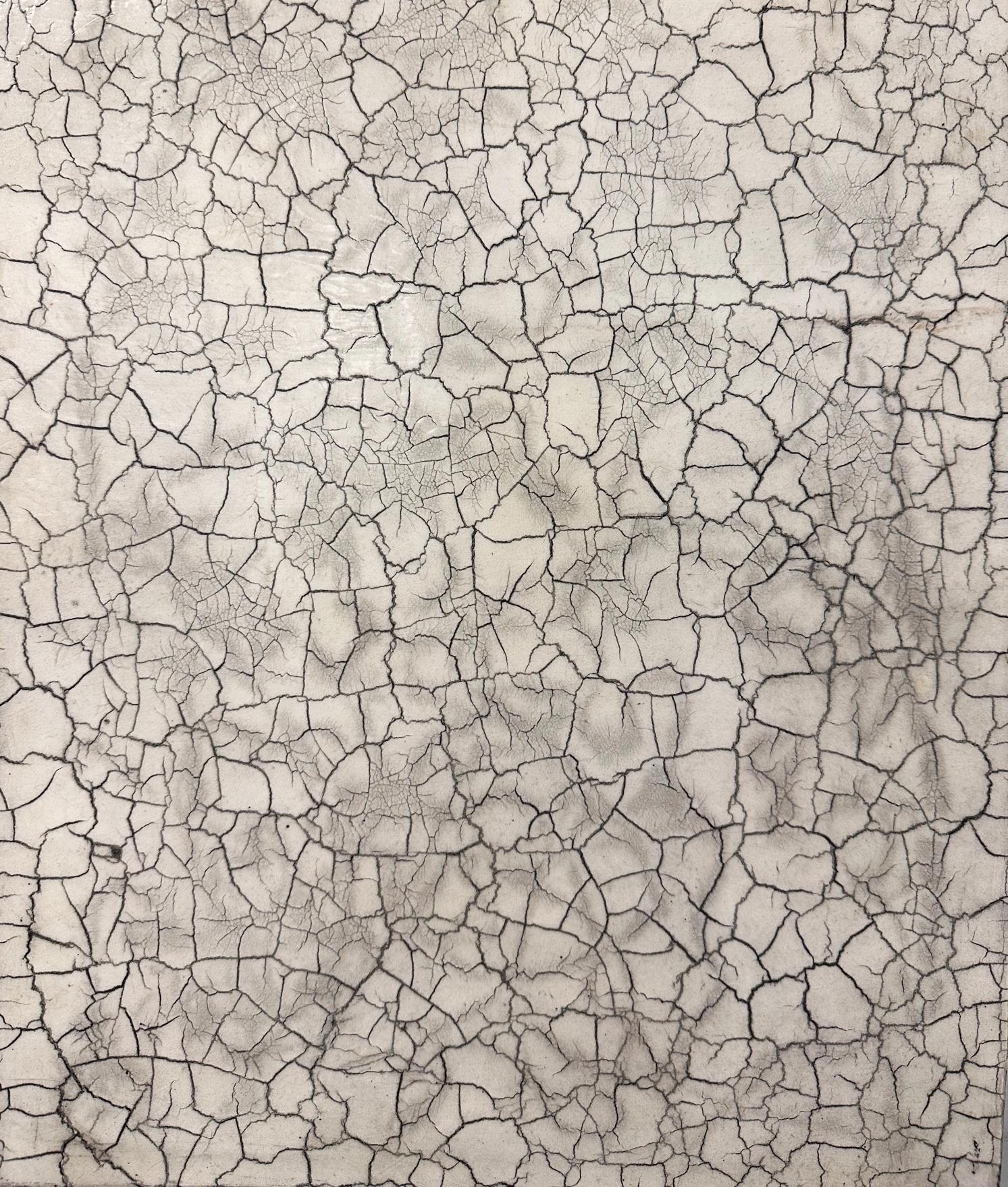 Abstrakte, strukturierte Tafeln, minimalistische Original-Ölgemälde, Kohle/Grau/Weiß/Weiß (Schwarz), Abstract Painting, von Svetlana Shalygina