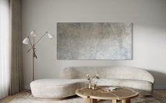 Contemporary Abstract Minimalist Original Large Scale Texture Painting (peinture abstraite minimaliste contemporaine à grande échelle)