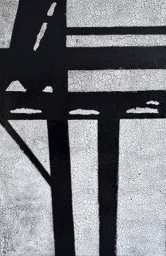 Contemporary Minimalist Abstract Textured Large Scale Painting