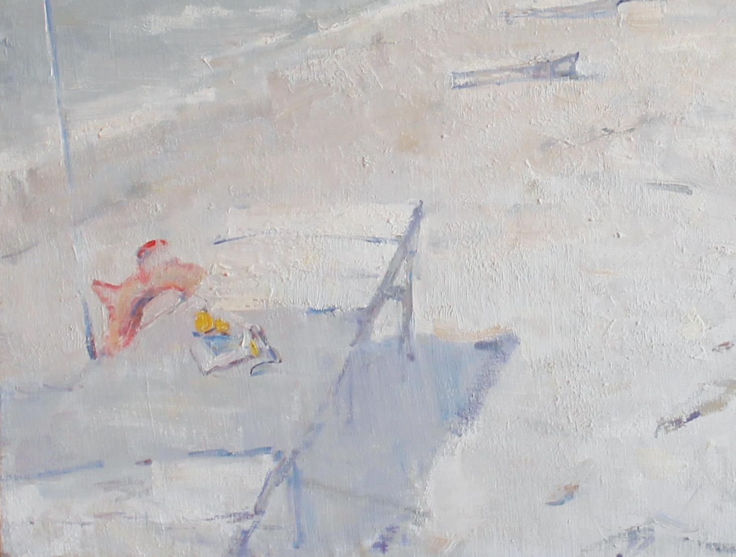 Perlmutt Seaside (Impressionismus), Painting, von Svetlana Verbovskaya