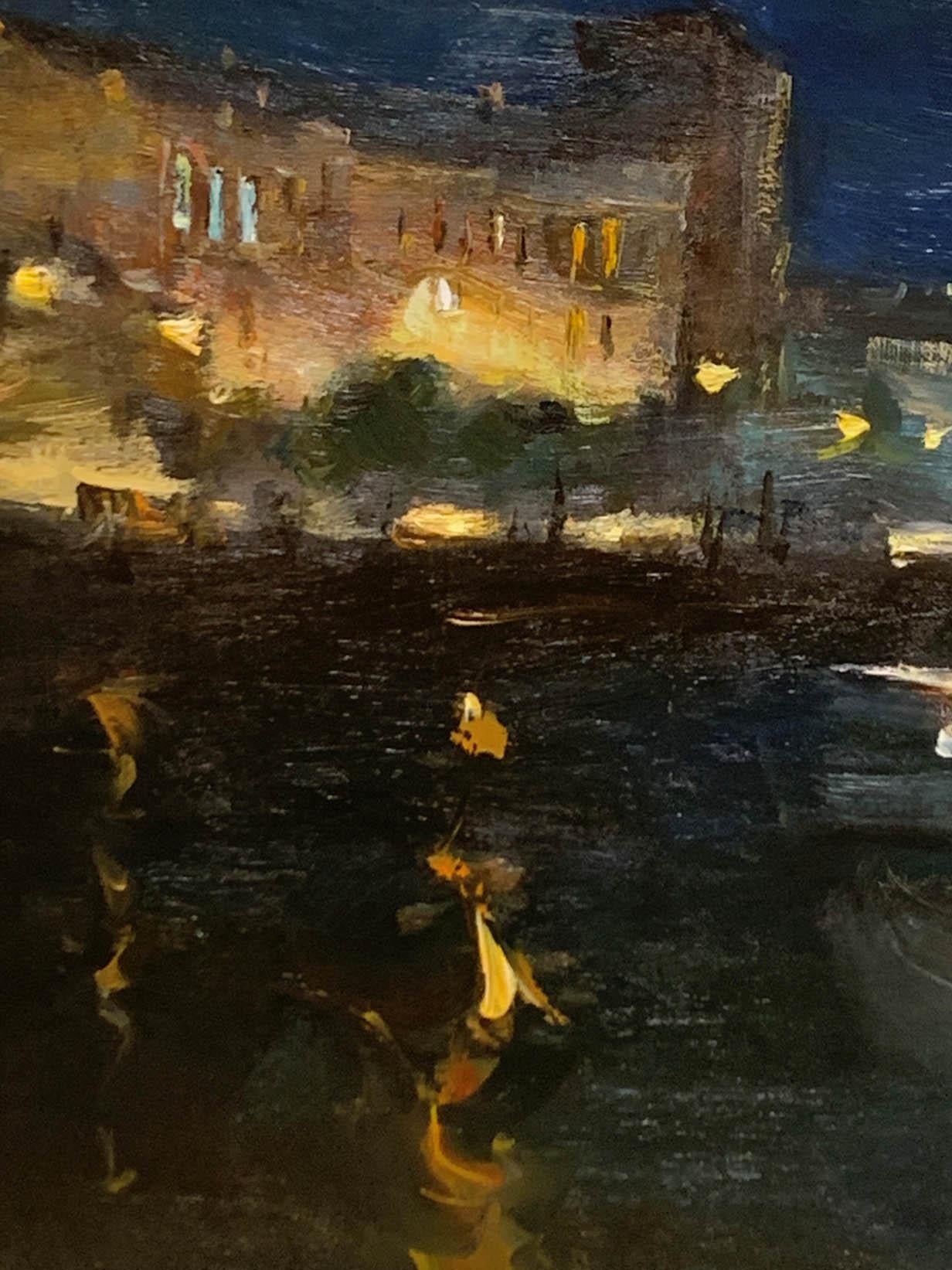 Night - Impressionist Painting by Svetlana Verbovskaya