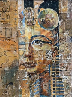 El fragmento del antiguo egitpo