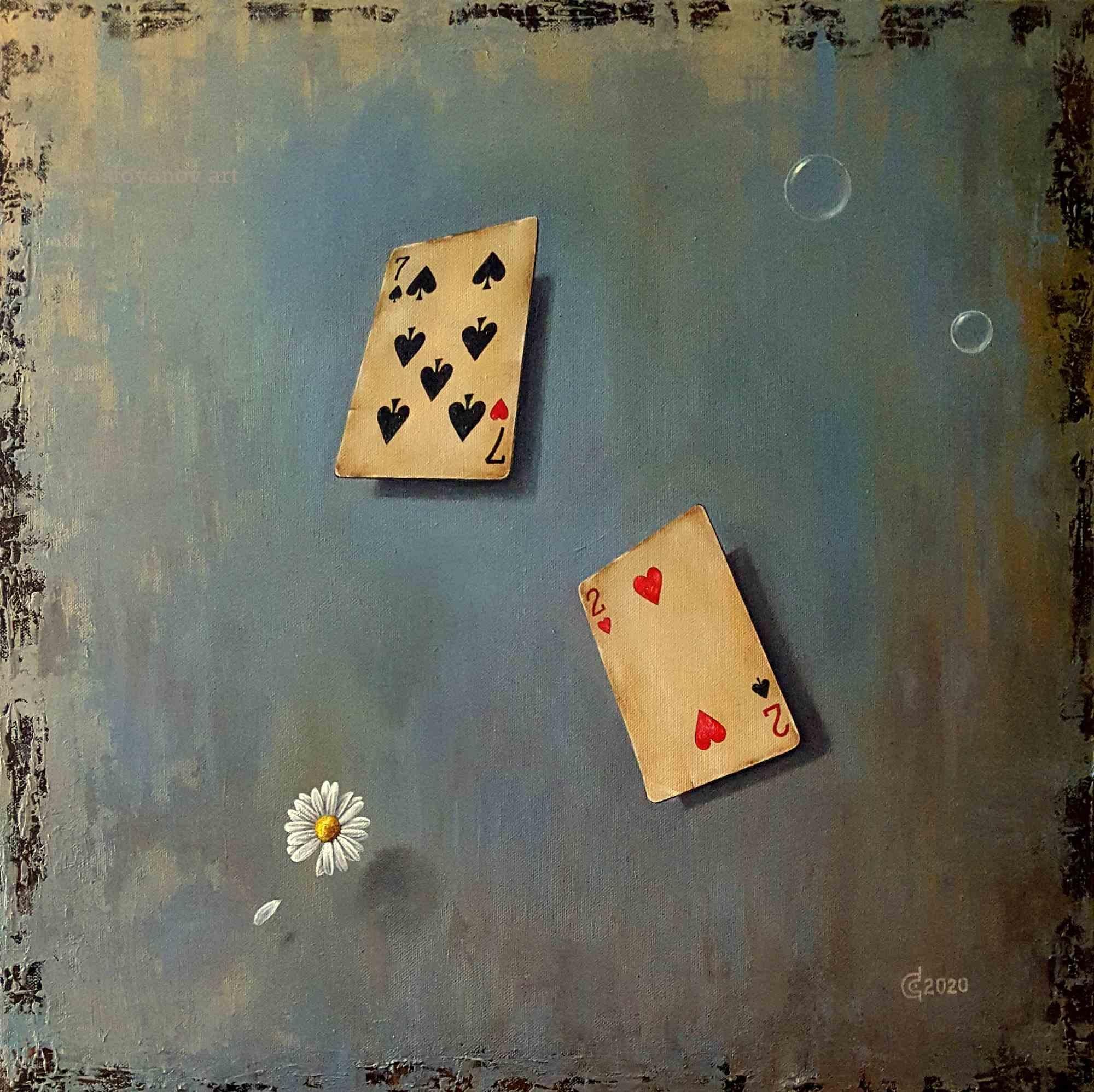 Love Games – Gemälde von Svetoslav Stoyanov – 2020 im Angebot 5