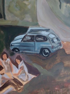 Picnic junto al ciprés