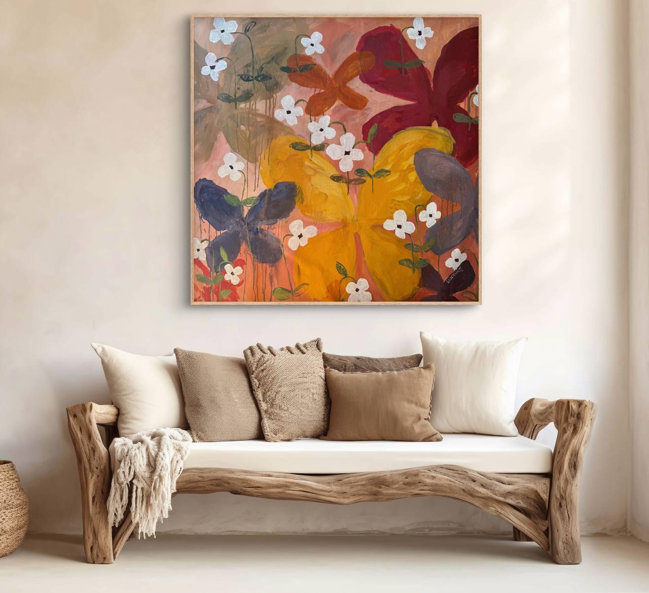 I Am The Garden - Painting by Svitlana Lazoriak
