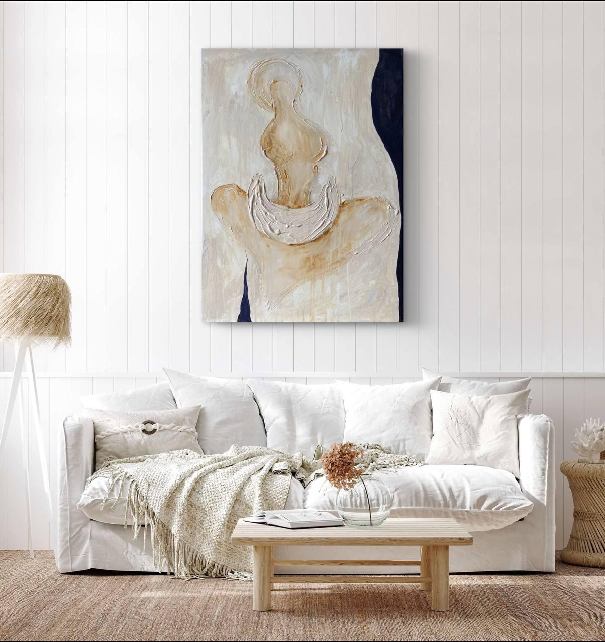 The Bowl Fills - Painting by Svitlana Lazoriak