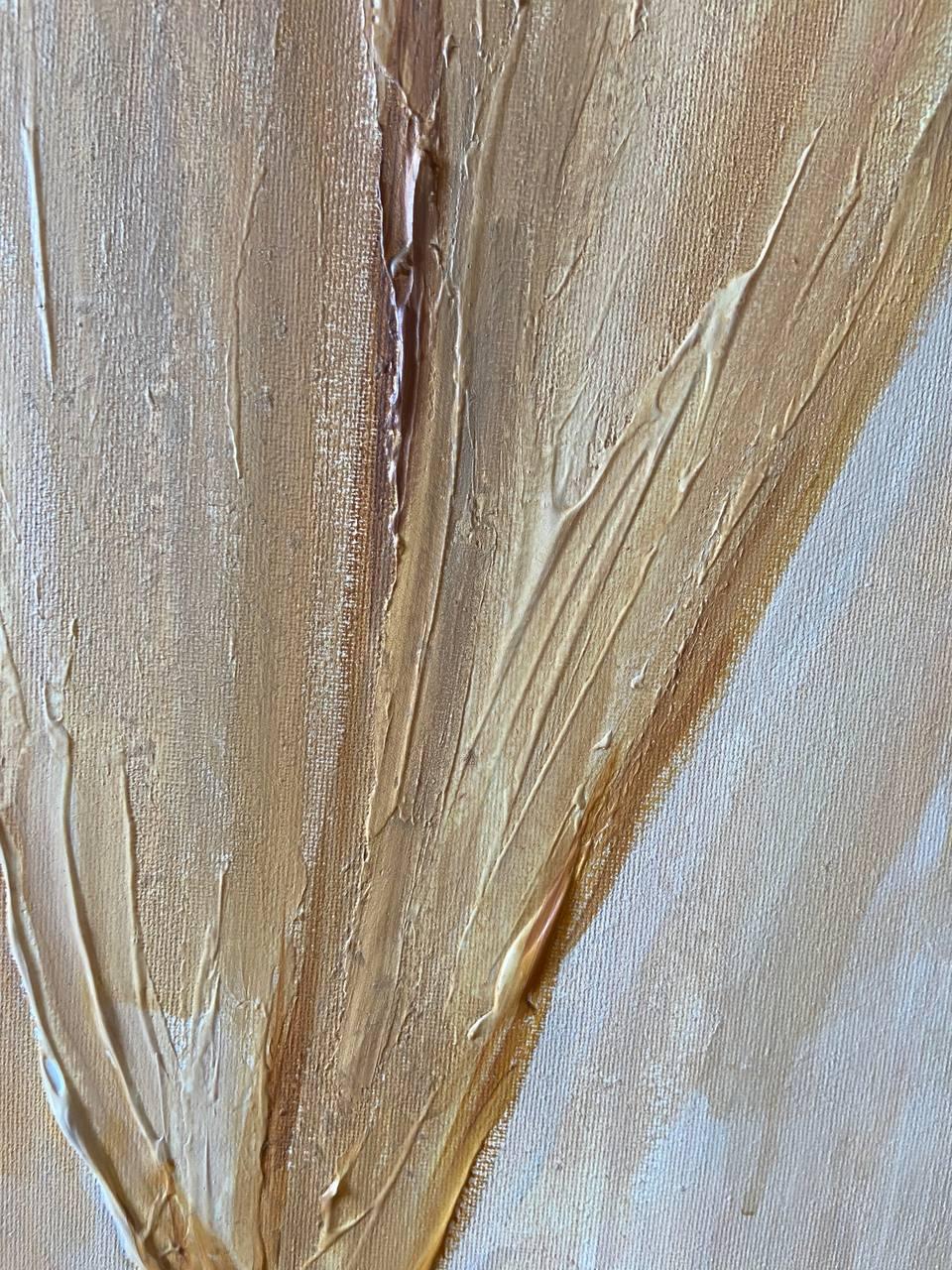 En  Guardianes - Abstract Painting Marrón de Svitlana Lazoriak