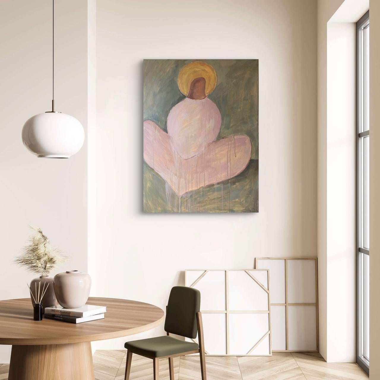 The Silence Within – Painting von Svitlana Lazoriak