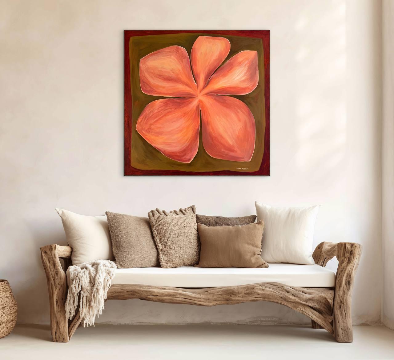 Blume I Kirschwein im Angebot 2