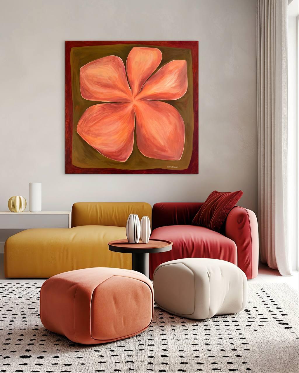 Blume I Kirschwein im Angebot 4