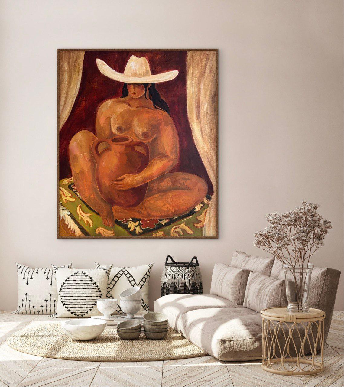 Ich bin, und das ist genug – Painting von Svitlana Van Rossum