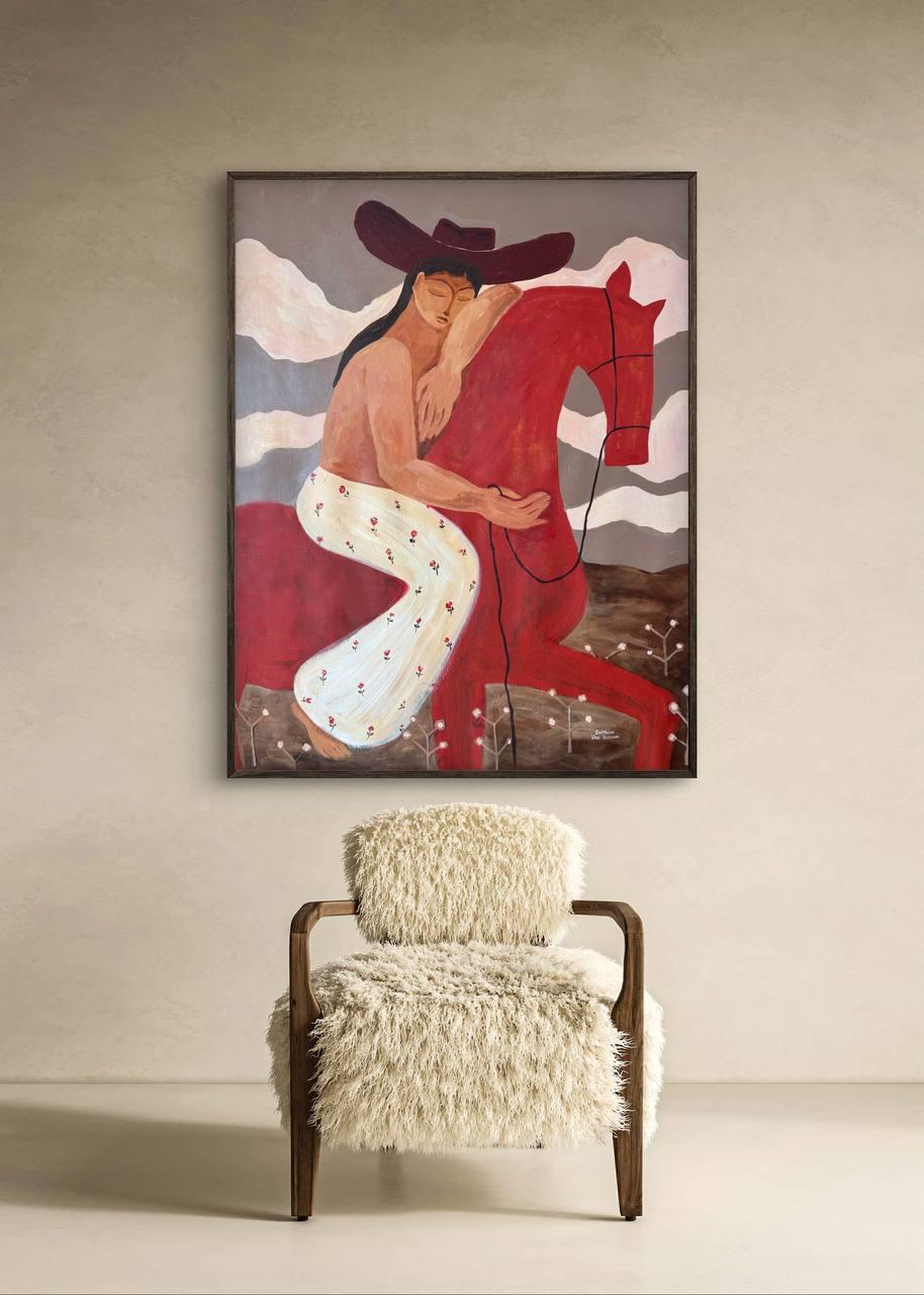 Sie ist verliebt (Moderne), Painting, von Svitlana Van Rossum