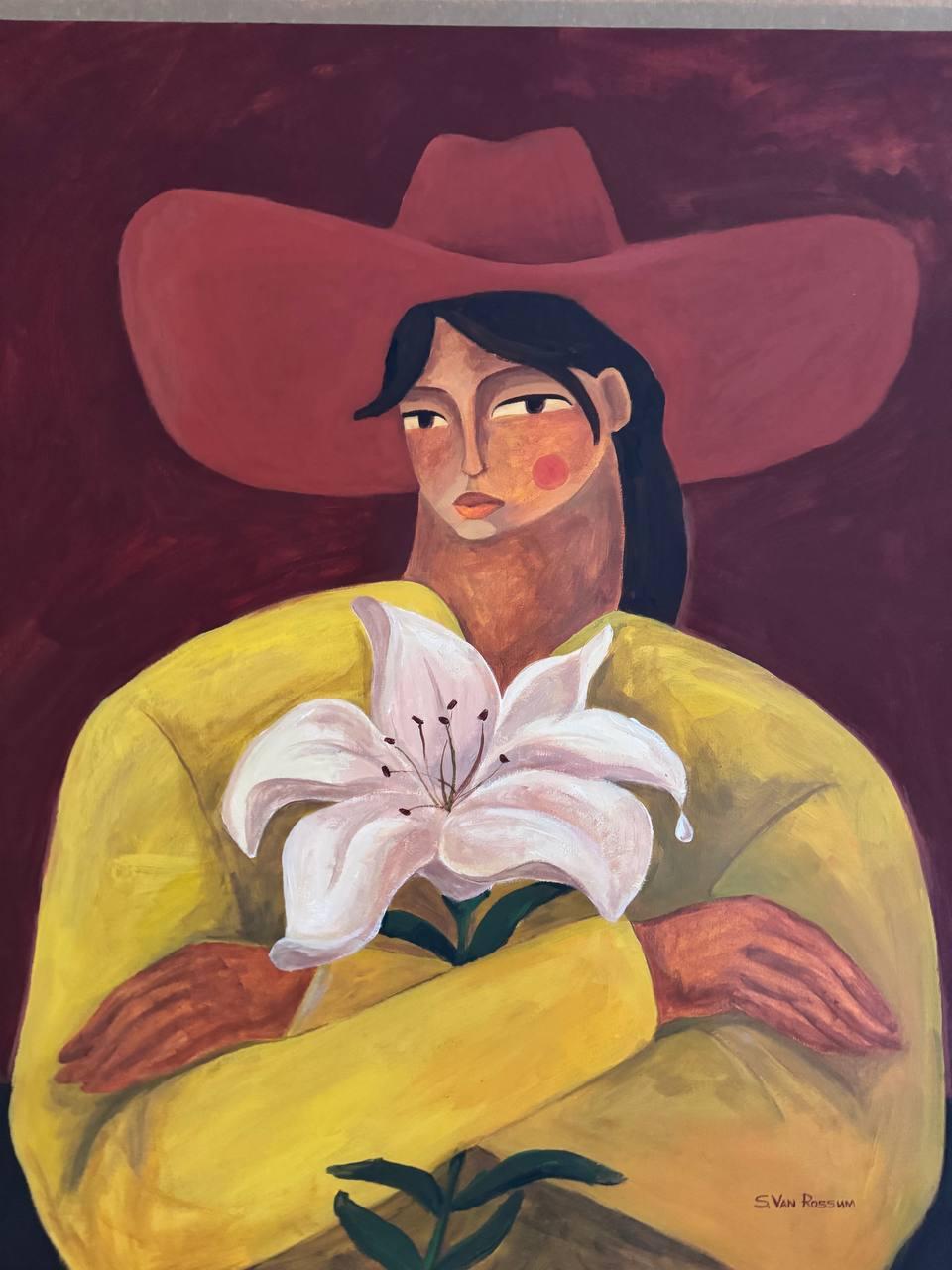 Der Tropfen der Zärtlichkeit (Moderne), Painting, von Svitlana Van Rossum