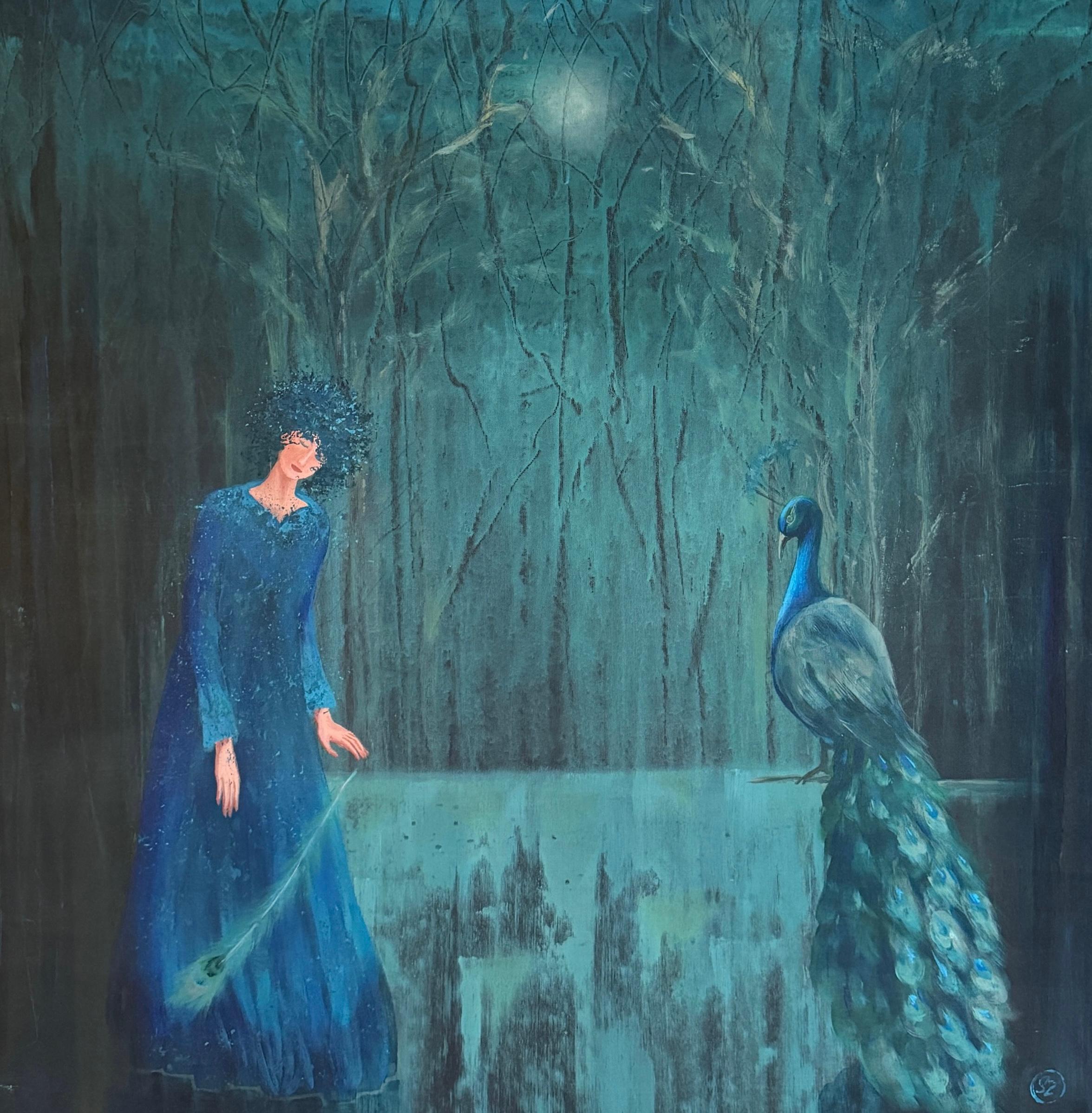 Svitlana Zezekalo Figurative Painting - An Echo That No Longer Hurts