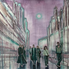 Nachtpassanten (Serie "Mensch in der Stadt")