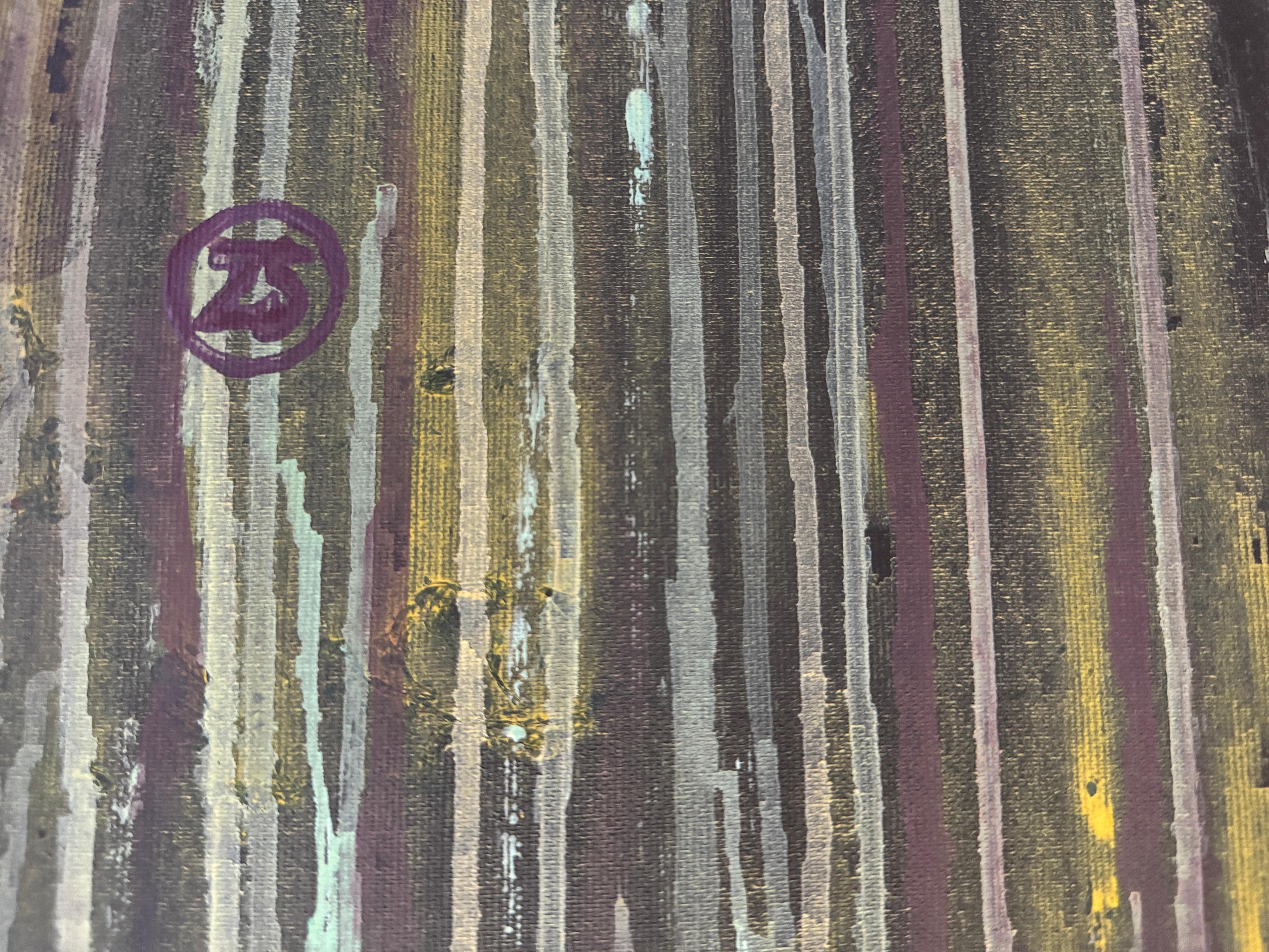 Rosa Gelassenheit (Post-Impressionismus), Painting, von Svitlana Zezekalo