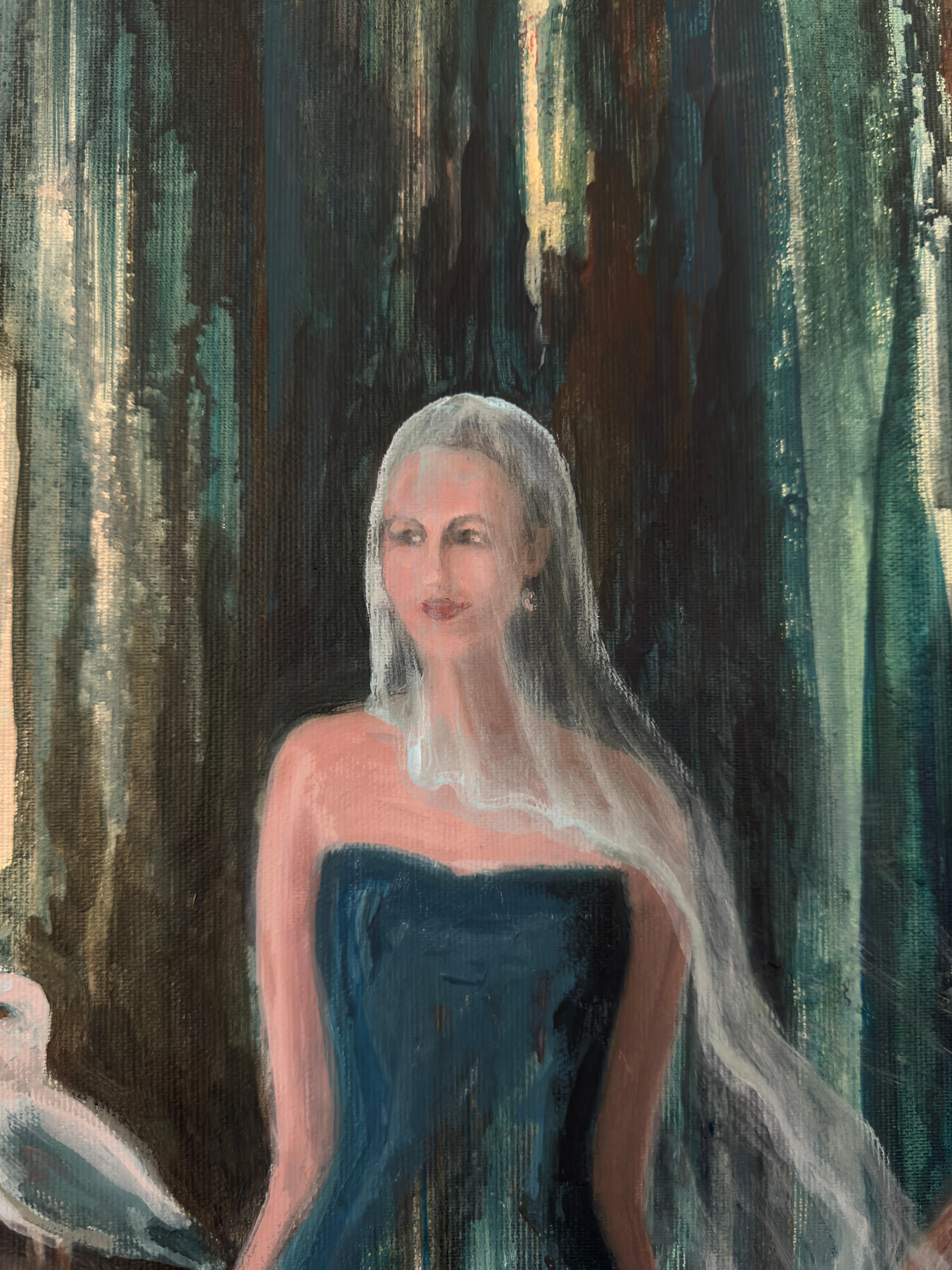 Amid the darkened walls and shadows, a direction appears for the first time in a long while.
Then comes a step — taken not out of confidence, but out of trust.
And once again, toward the dreams.
From the Series “Adulthood”