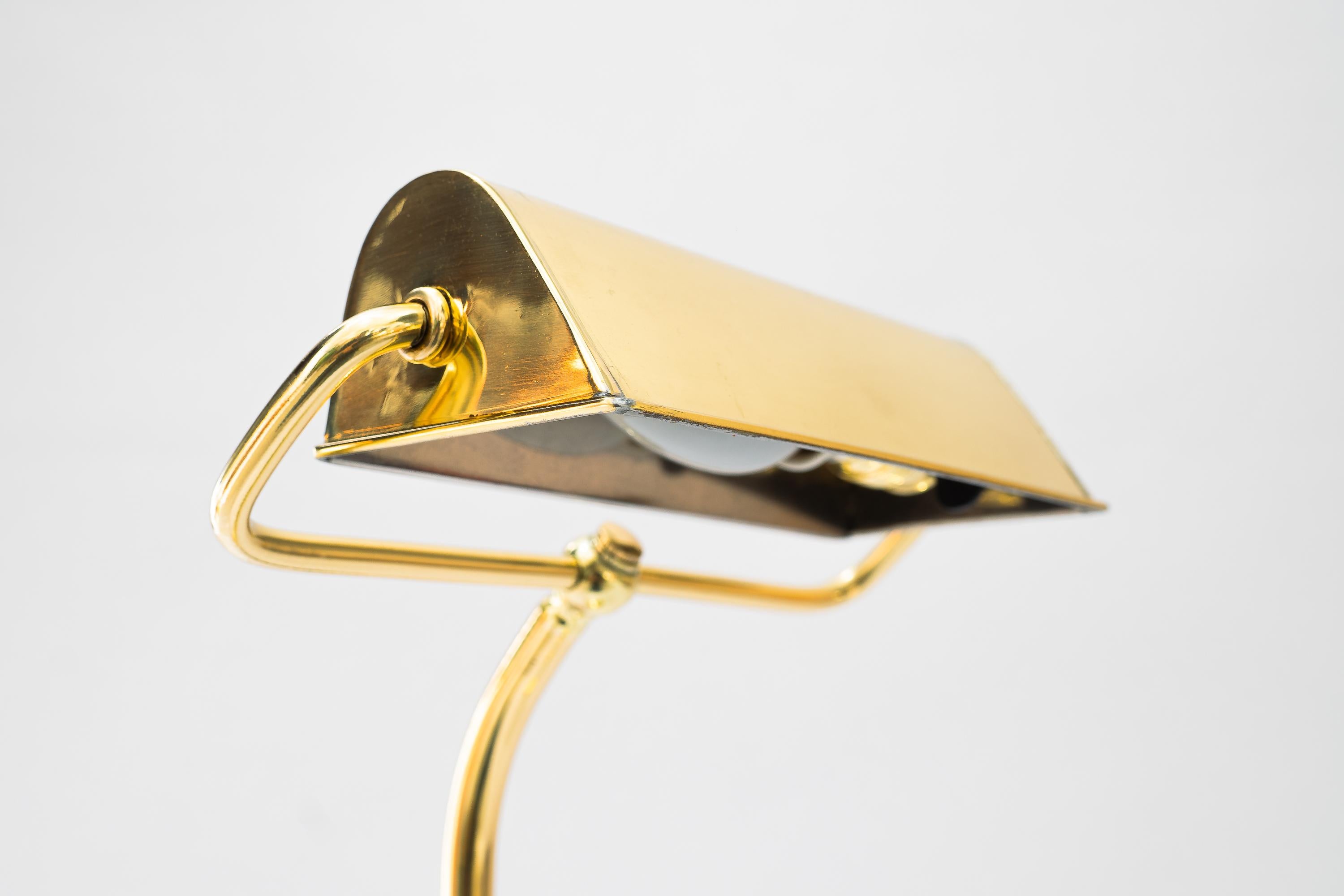 Sviweling Art Deco Tischlampe wien um 1920s im Angebot 6