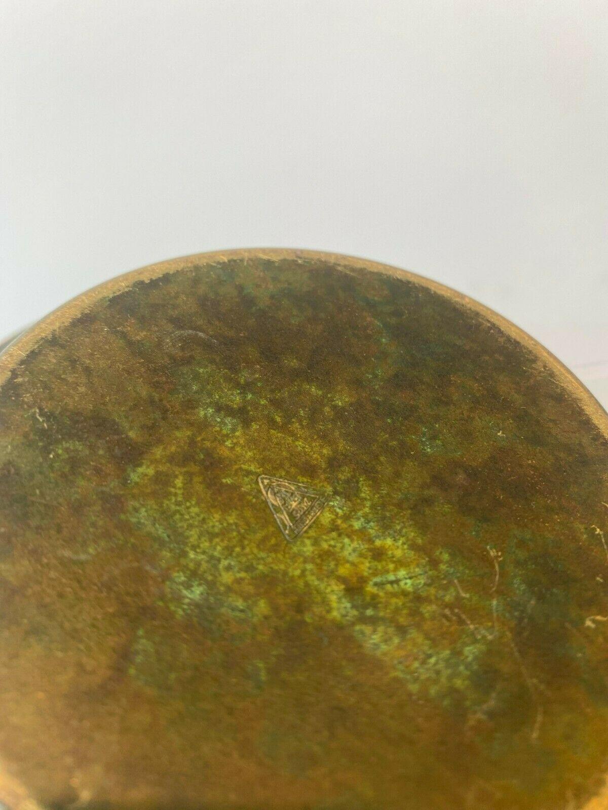 'SVM Handarbete', Art Deco, Bronze Vase, Swedish, 1930's In Good Condition In London, GB