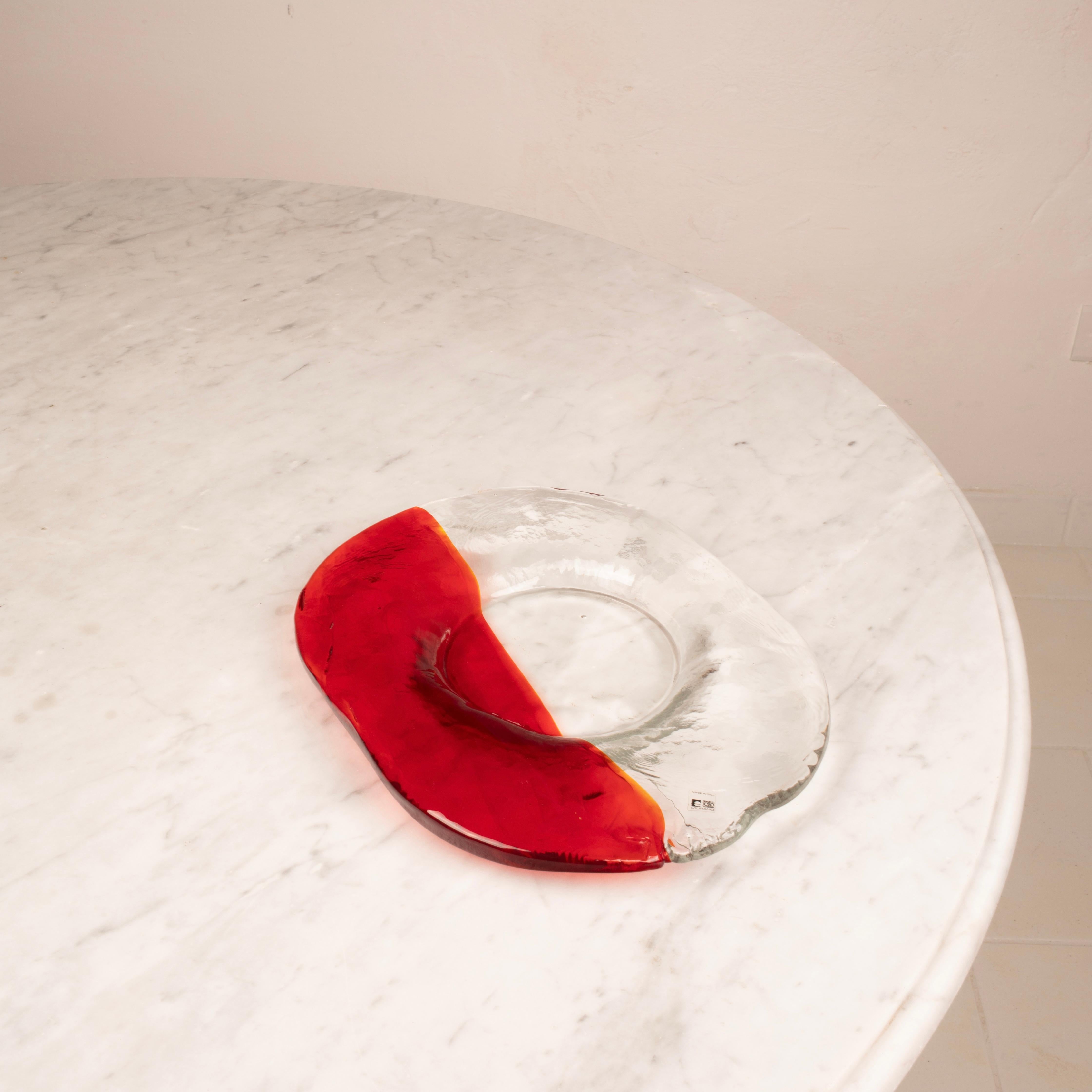 Murano Glass Valet Tray by Renato Toso for Fratelli Toso, Italy, 1960s in vendita 6