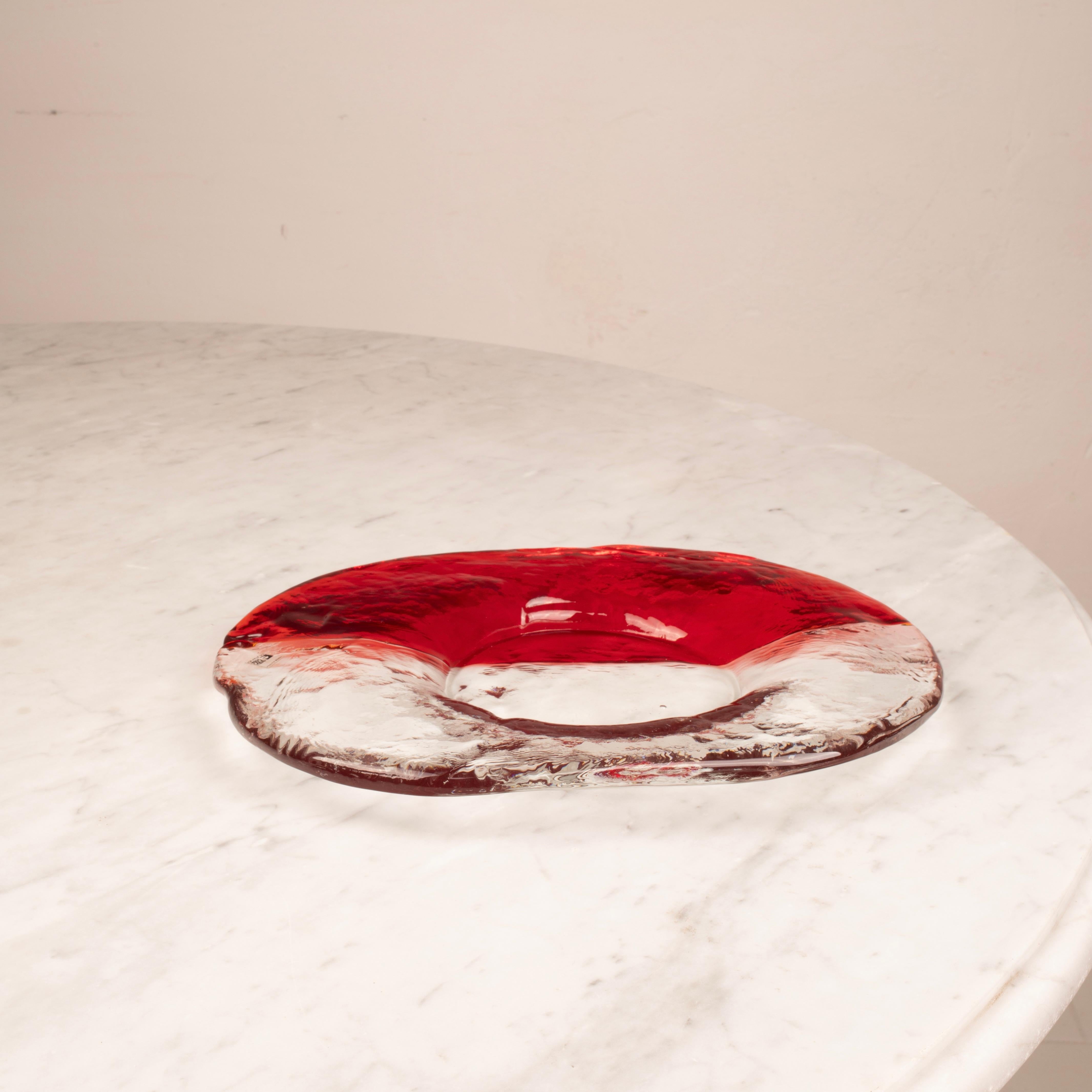 Murano Glass Valet Tray by Renato Toso for Fratelli Toso, Italy, 1960s in vendita 7