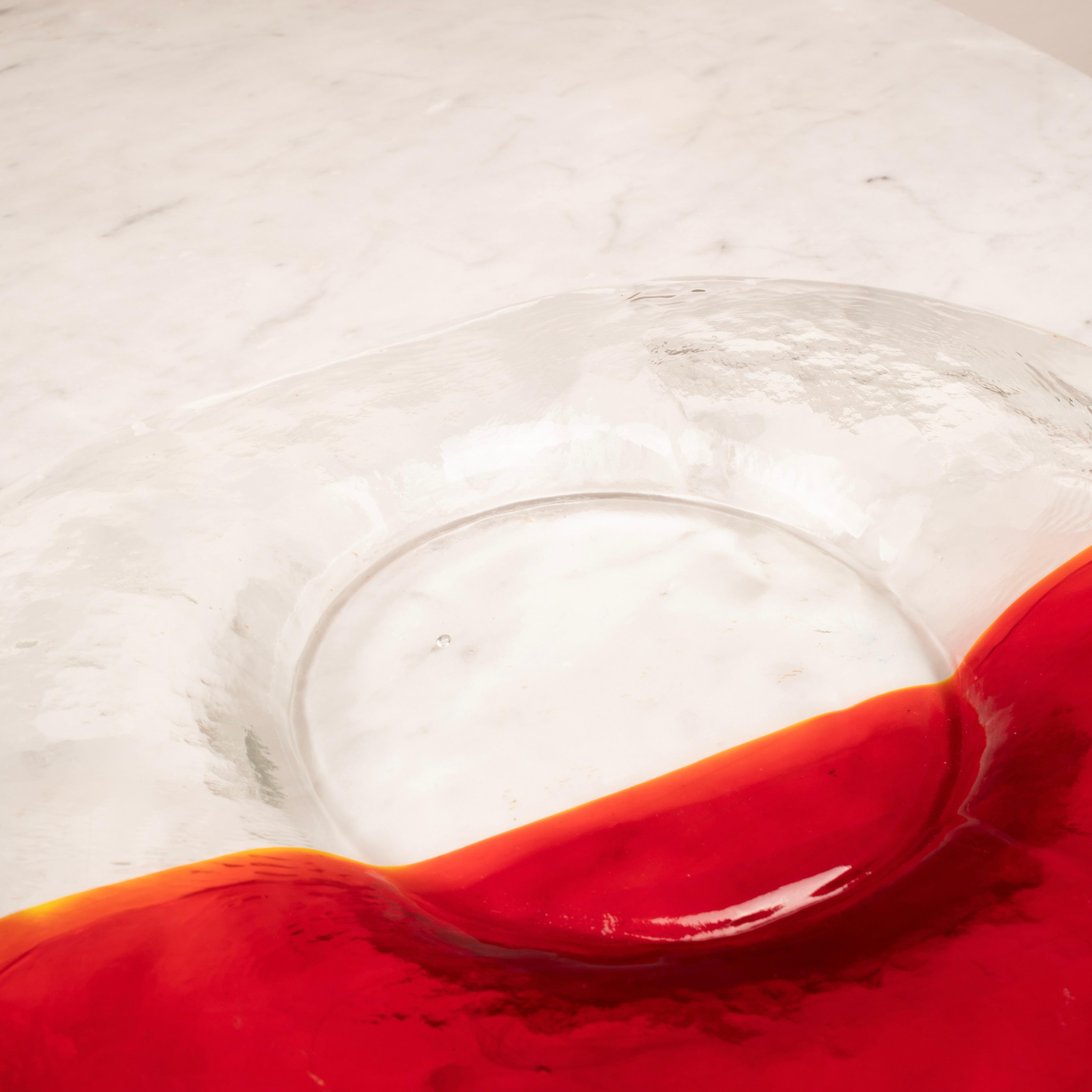 Mid-20th Century Murano Glass Valet Tray by Renato Toso for Fratelli Toso, Italy, 1960s in vendita