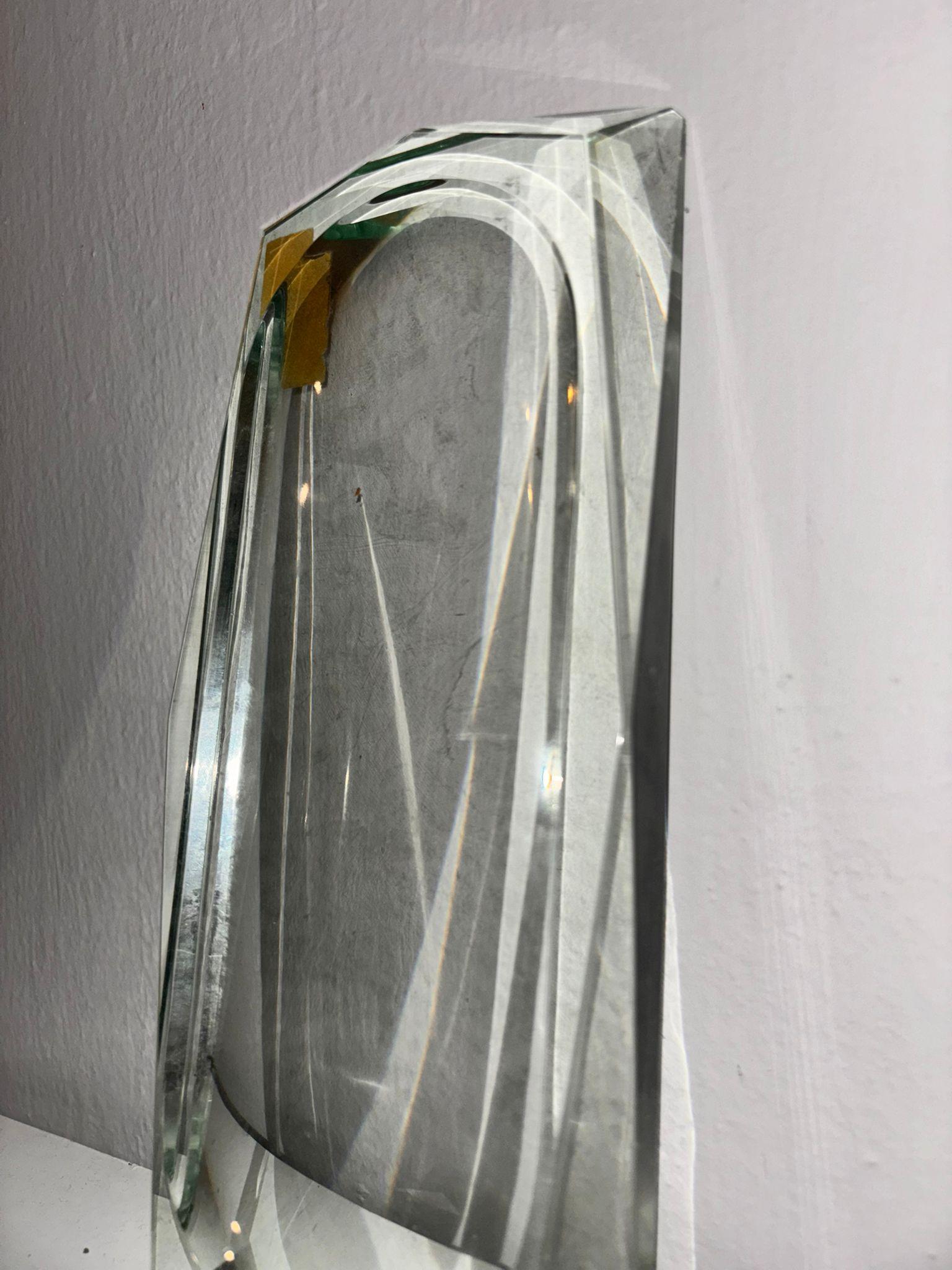 Max Ingrand rectangular pocket emptier, Fountain with signature 1950s For Sale 3