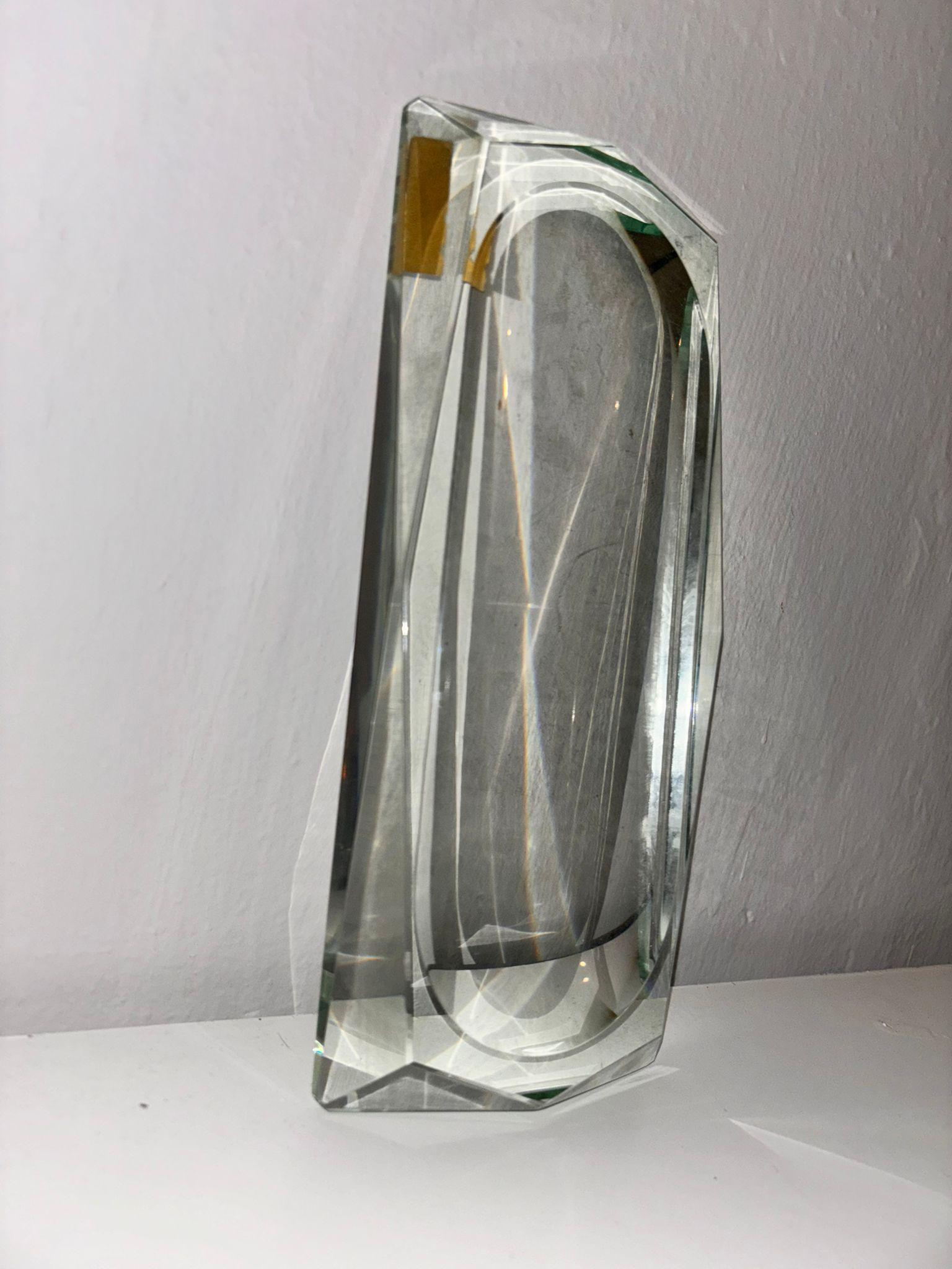 Mid-20th Century Max Ingrand rectangular pocket emptier, Fountain with signature 1950s For Sale