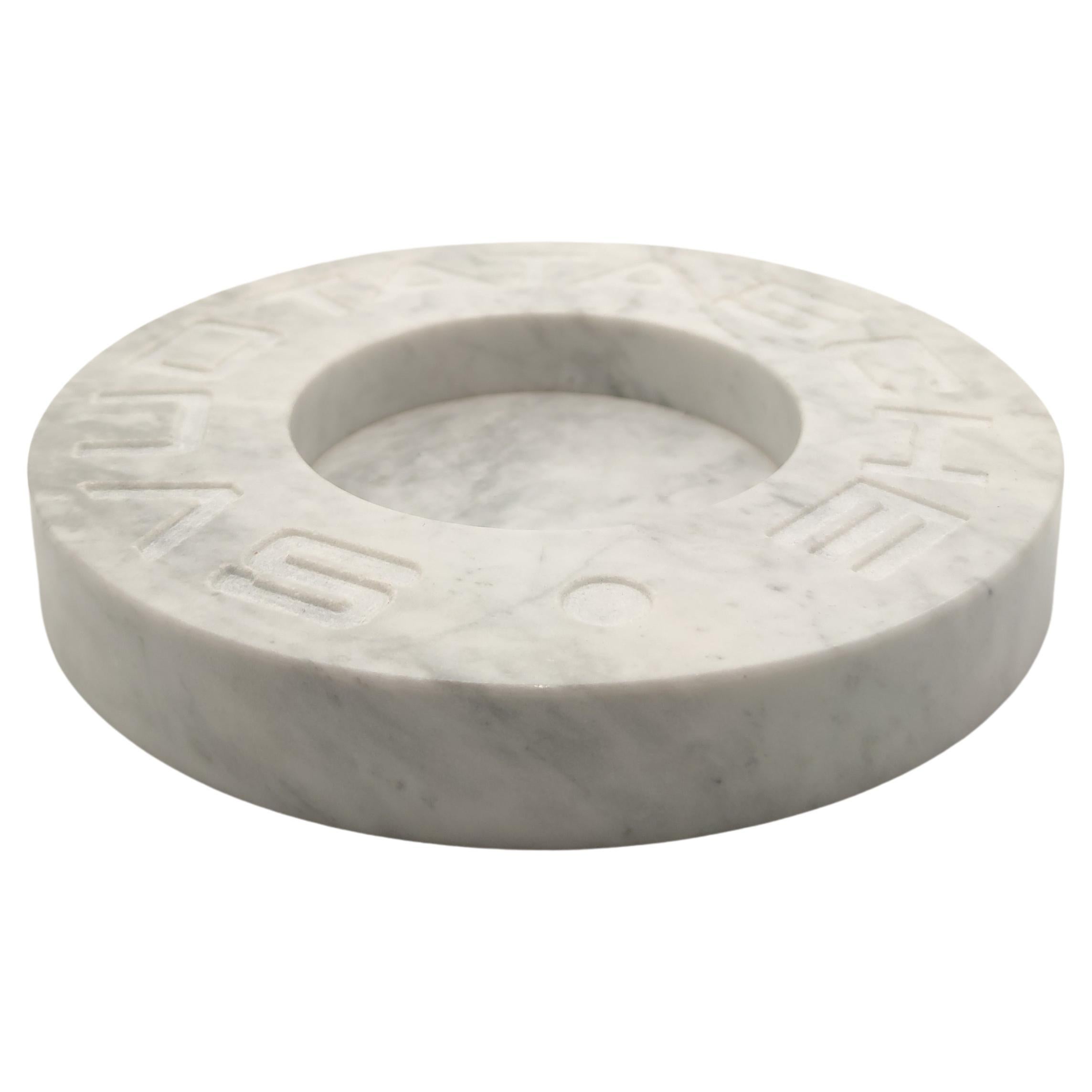SVUOTATASCHE (Pocket Emptier) - Designed by Sfero Design 

The Carrara marble pocket emptier (