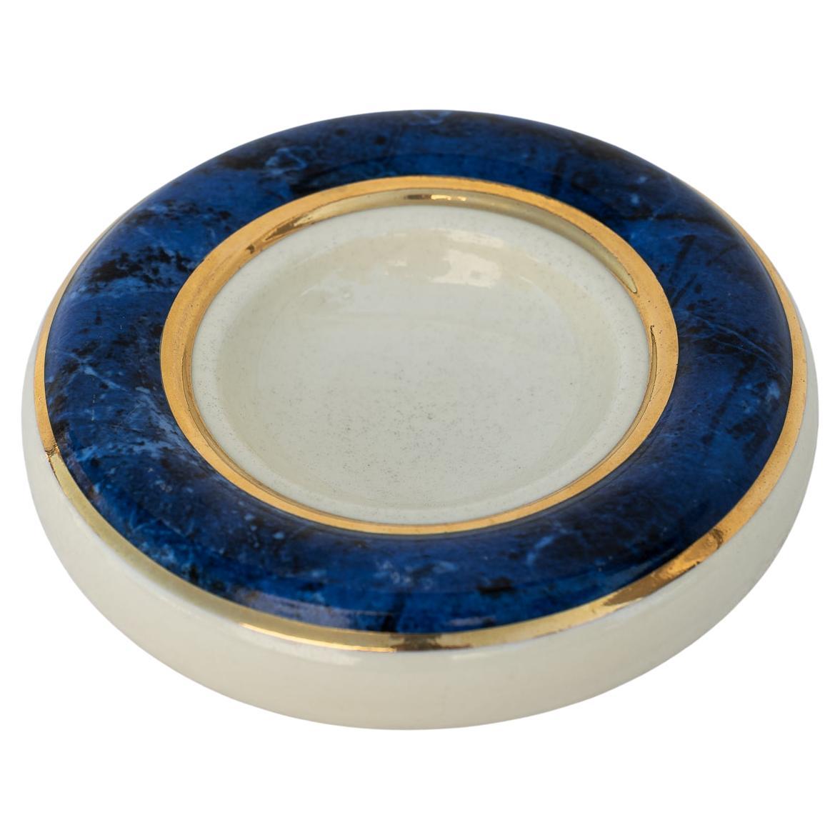 Tommaso Barbi's ceramic tidy tray or ashtray, 1970s